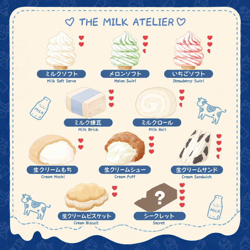 The Milk Atelier Series [No Returns After Opening]